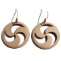 Pendientes de Madera Triskel de L�s