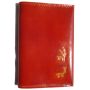 Notebook with Celtic leather cover