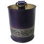 Pencil Holder Lilac Silverplated Antique