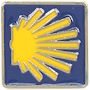 Camino de Santiago Lapel Pin
