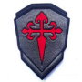 Knight of St James Black Shield Patch