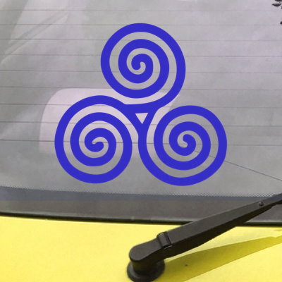 Large Triskele Sticker